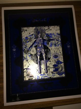 Tool Japan 2006 Concert Poster Aeon Blue Apocalypse Variant Artist Proof Ap Foil