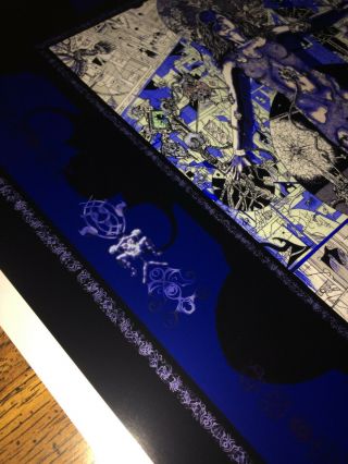 TOOL Japan 2006 Concert Poster Aeon Blue Apocalypse Variant Artist Proof AP FOIL 2