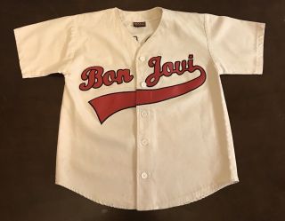 Rare Vintage 1995 Bon Jovi Baseball Jersey
