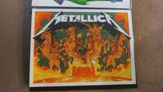 Metallica Slane Castle Ireland 2019 Poster