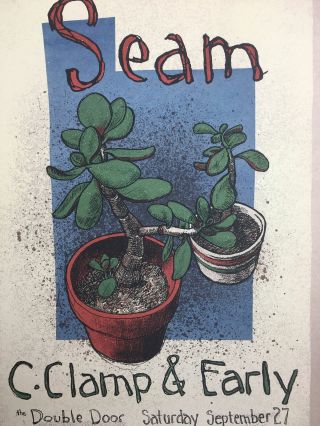 Seam - 1997 Jay Ryan Poster Chicago,  Il Double Door