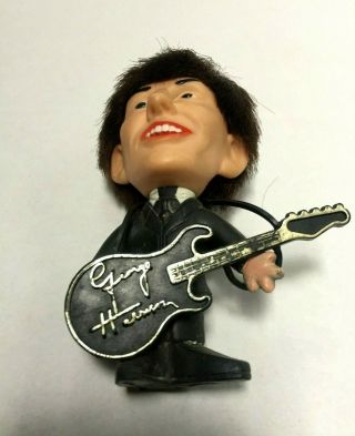 The Beatles George Harrison 1964 REMCO Doll w/ Instrument NO Cut Hair Soft Body 3