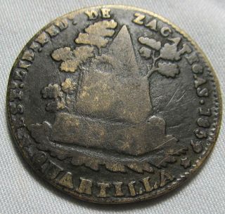 Mexico/zacatecas 1859 1/4 Real
