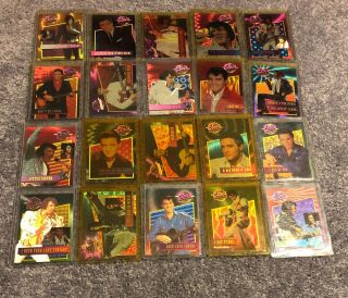 Elvis Presley River Group Complete 40 Chase Dufex Cards