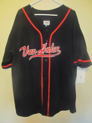 Van Halen 2004 Concert Tour Baseball Jersey - Adult Xl