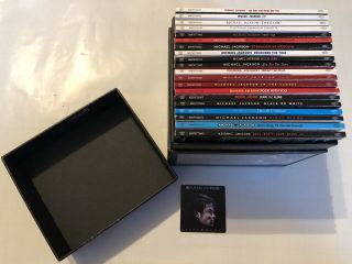Michael Jackson Visionary Box Set Complete Collectable Rare Ltd Edition -
