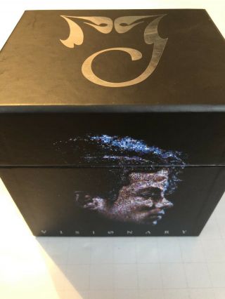 Michael Jackson Visionary Box Set Complete Collectable Rare Ltd Edition - 2
