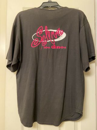 Rare Vintage Selena Quintanilla Y Los Dinos Pink Black Baseball Jersey