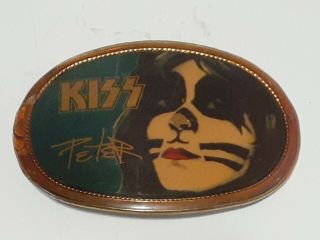 Peter Criss Vintage 1977 Pacifica Belt Buckle Kiss
