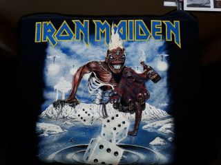 3 Very Rare Iron Maiden T - Shirts L.  G.  F.  S.  D Limited Edition 2xl