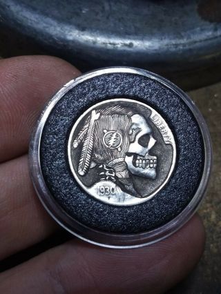 Coalburn Classic Hobo Nickel Ohns Grateful Dead Bolted Chief Skull