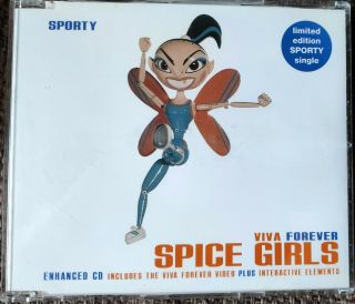 Spice Girls - Viva Forever - Sporty Ltd Ed.  Australian Cd Single