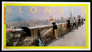 Blondie - Autoamerican - Rock Promo Poster (1980) - Debbie Harry