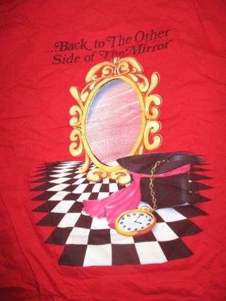 Stevie Nicks " Back To The Other Side Of The Mirror " Crew Concert Tour (lg) Shirt