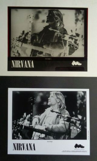 Nirvana,  8x10 " B/w Promo Photo Production Negative