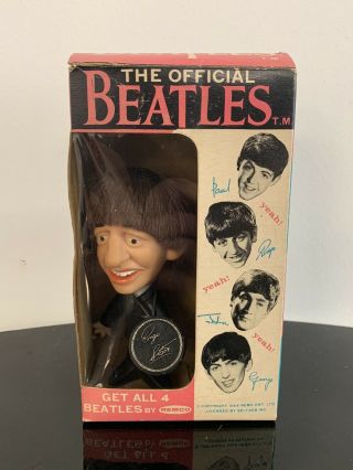 The Beatles Ringo Starr 1964 Remco - Doll - W/ Box Us