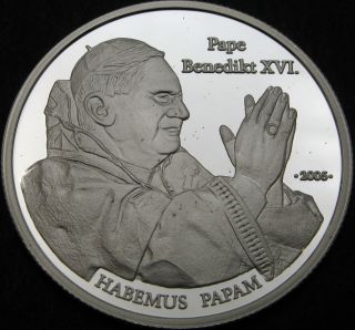 Togo 500 Francs 2005 Proof - Silver - Pope Benedict Xvi.  - 2932 ¤