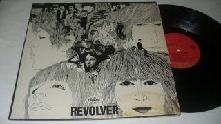 The Beatles Revolver Capitol Record Club Lp Orange Label Longines