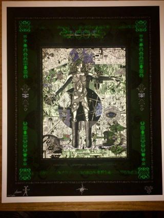 Tool Japan 2006 Concert Poster Orig Signed Numbered Edition Macrae Art Doodled