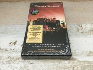 David Gilmour Live In Gdansk 5 Disc Special Edition Box Set 3xcd,  2dvd Pink Floyd
