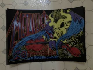 Metallica Concert Poster S&m2