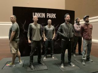 Staramba Linkin Park 1:20 3” Action Figure Set Chester Bennington Mike Shinoda