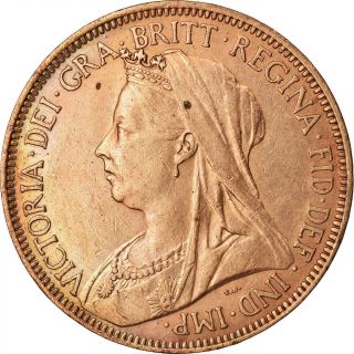 [ 871055] Coin,  Great Britain,  Victoria,  1/2 Penny,  1901,  Ef (40 - 45),  Bronze