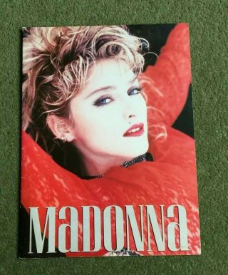 Madonna Virgin Tour Programme