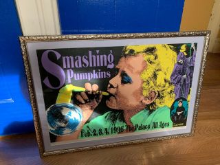 Frank Kozik Signed - 1996 - Smashing Pumpkins Concert Poster