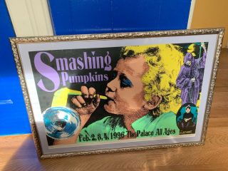 Frank Kozik Signed - 1996 - Smashing Pumpkins Concert Poster 2
