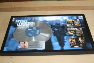 What Woman Want Ost - Usa Inhouse Lp Award / - Non Riaa - Mel Gibson