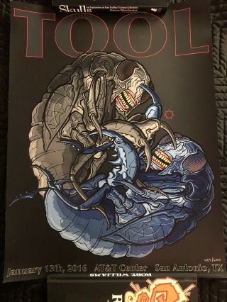 Tool - 2016 Concert Poster & A Perfect Circle - 2017 Tour Poster Signed