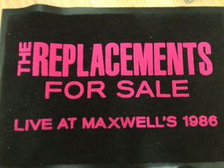The Replacements “for Sale” Live At Maxwell’s 1986 Floor Mat