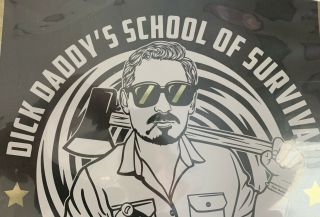 Sturgill Simpson Dick Daddy’s School Of Survival Ddss Signed 18x24 /500