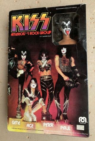 Kiss 1978 Mego Gene Simmons Doll Aucoin