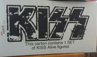 Kiss Alive Figures - Complete Set Of 4 Mcfarlane Toys 2000