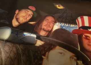 Blind Melon Signed Poster 1993 Shannon Hoon 5 Members Of The Band 2
