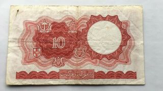 1961 MALAYA/BRITISH BORNEO/British Admin 10 Dollars 2