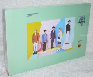 Shinee The 4th Concert World Iv In Seoul Taiwan 2 - Dvd,  Book (chinese - Sub. )