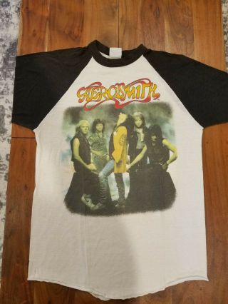 Vintage Aerosmith Permanent Vacation Tour 87/88 Shirt