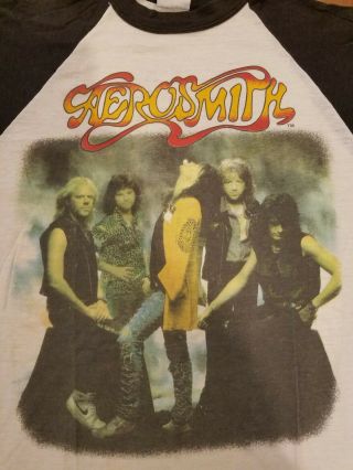 Vintage Aerosmith permanent vacation tour 87/88 shirt 2