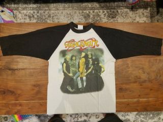 Vintage Aerosmith permanent vacation tour 87/88 shirt 3