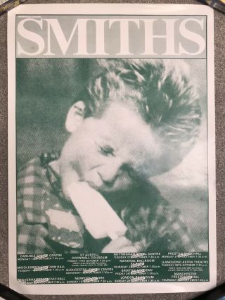 The Smiths - Queen Is Dead - Rare Uk Tour Poster From 1986 (morrissey)