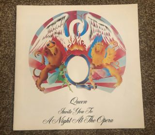 Queen - A Night At The Opera - 1976 - American Tour Concert Programme