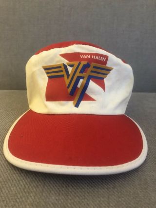 Authentic Vintage 80’s Van Halen Painters Cap -,  Benefits Charity