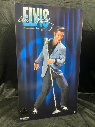 Sideshow King Of Rock N Roll " Elvis Presley " Premium Format Figure Statue