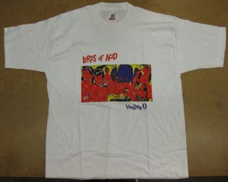 Lords Of Acid Voodoo U 1994 Us Promo Only T - Shirt Electronica Coop Xl