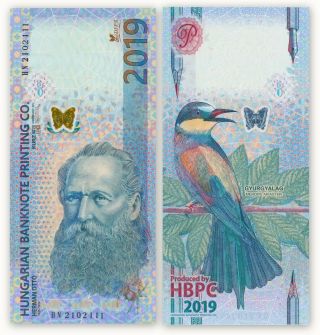 Hungarian Banknote Company Test Note