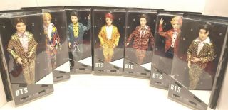 Bts Idol Dolls Complete Set Of 7 Bangtan Boys K - Pop Mattel