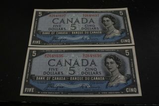 Canada $5 1954 Devil 